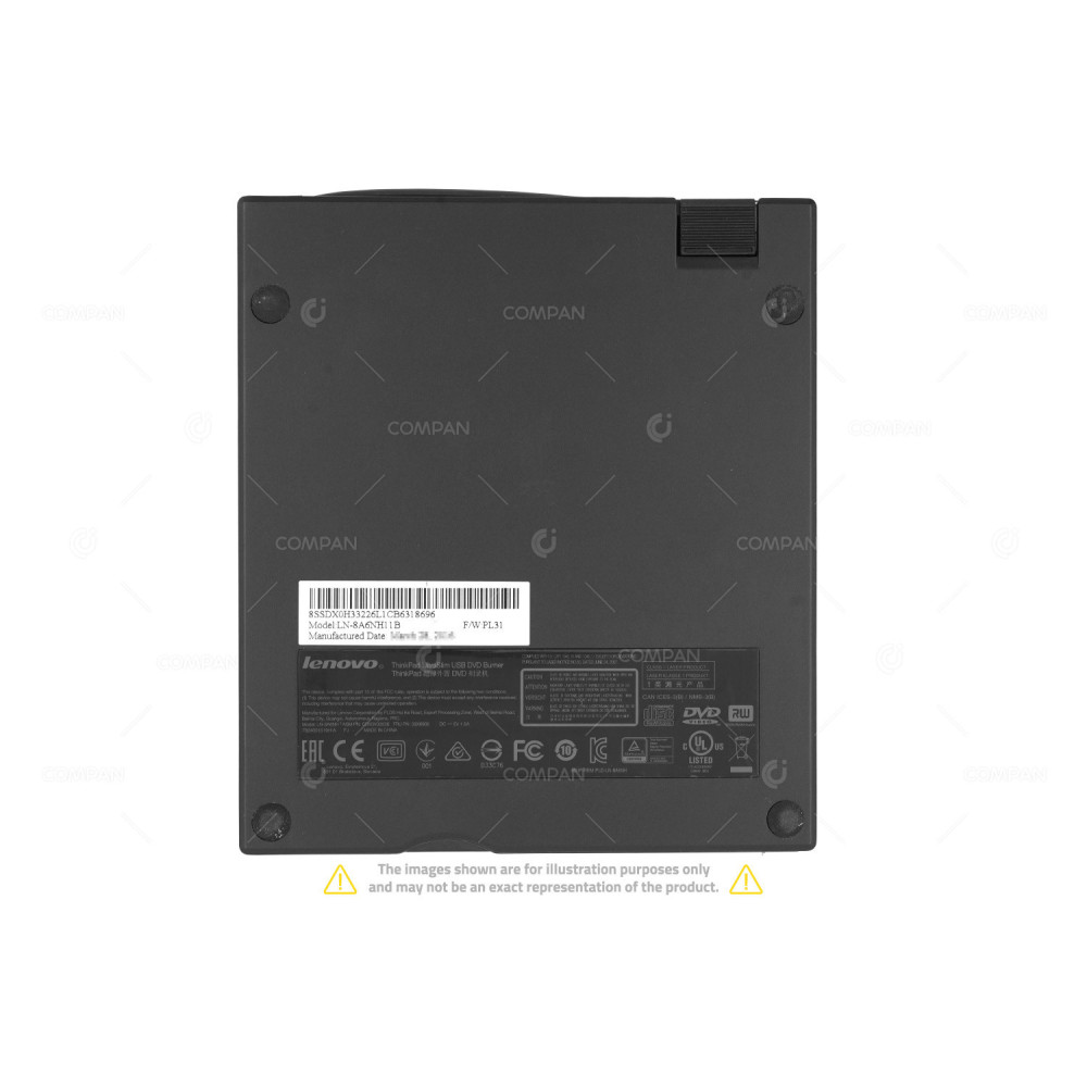 LN-8A6NH11B IBM THINKPAD ULTRASLIM DVD BURNER FOR 1U RACK CABINET LN-8A6NH11B