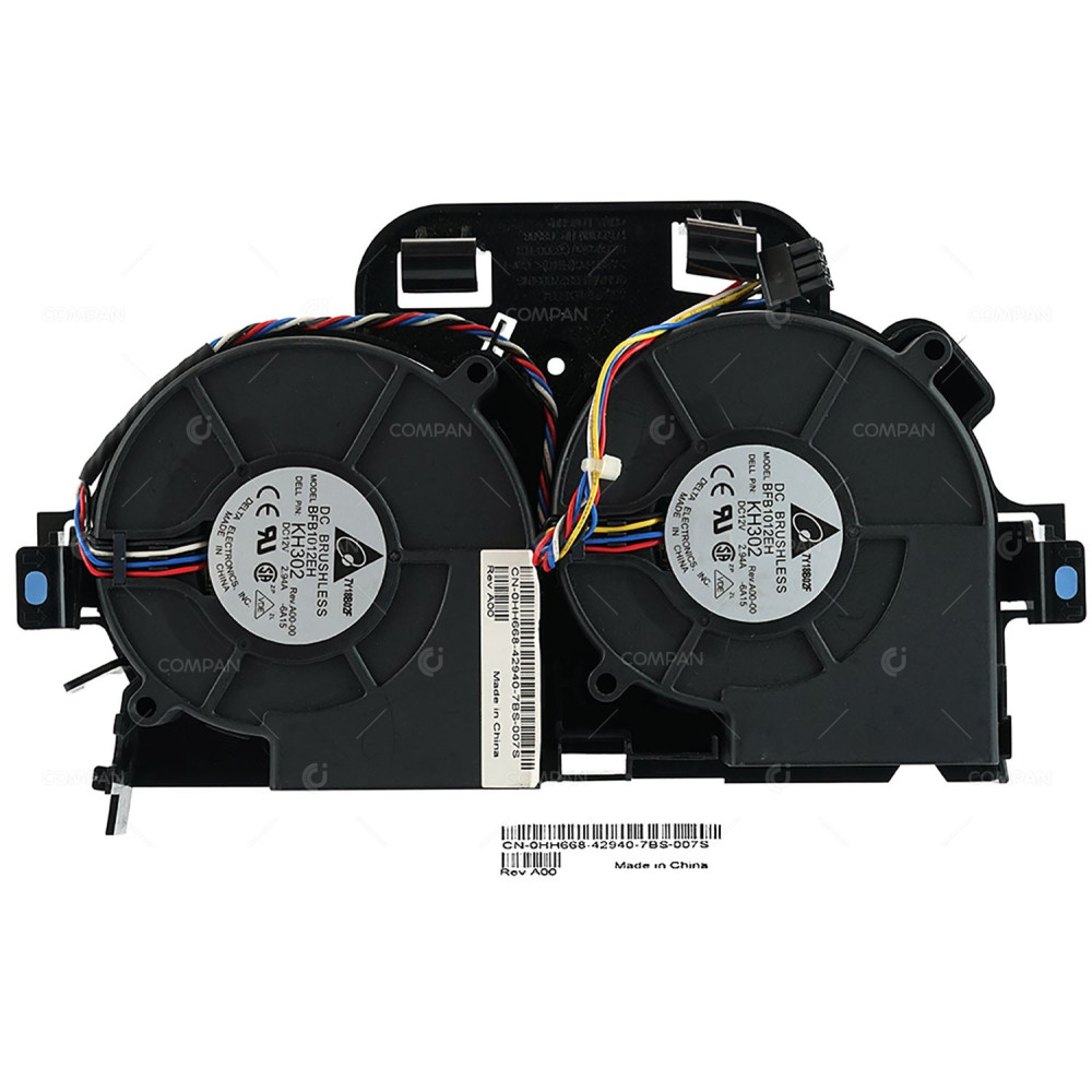 HH668 DELL DUAL FAN MODULE FOR 860 R200