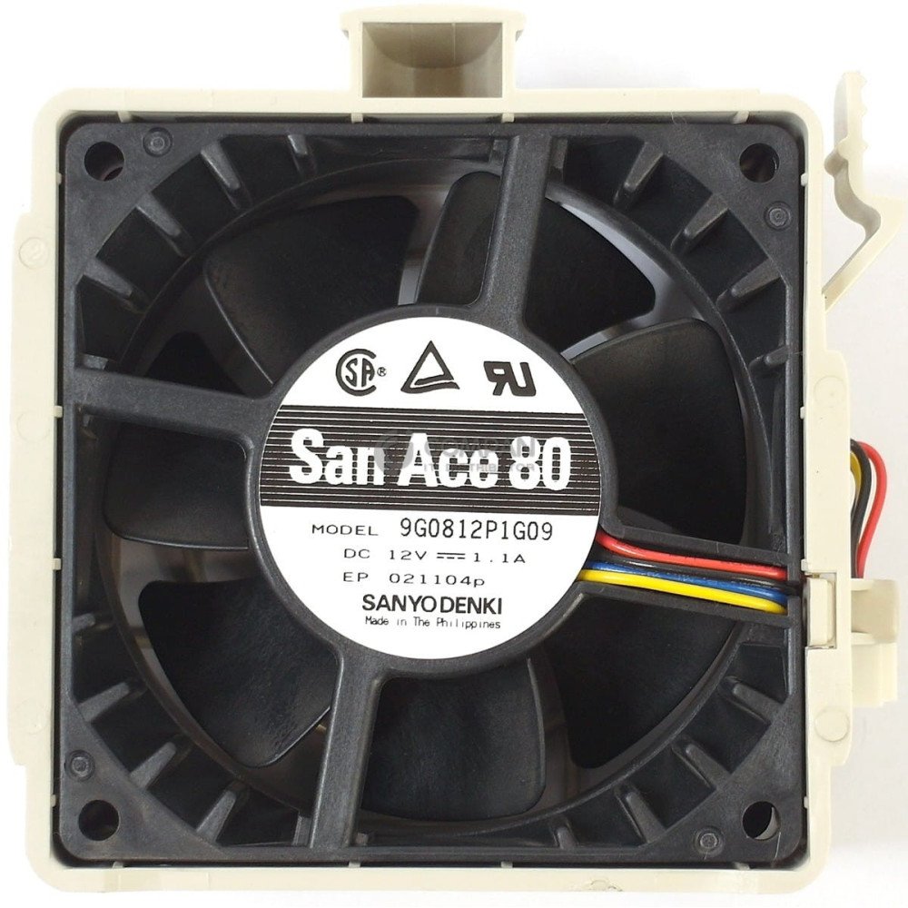 FAN-0095L4 SUPERMICRO SANYODENKI 12V 80MM X 38MM FAN SAN ACE 80 4-PIN HOT-SWAP FOR SC846