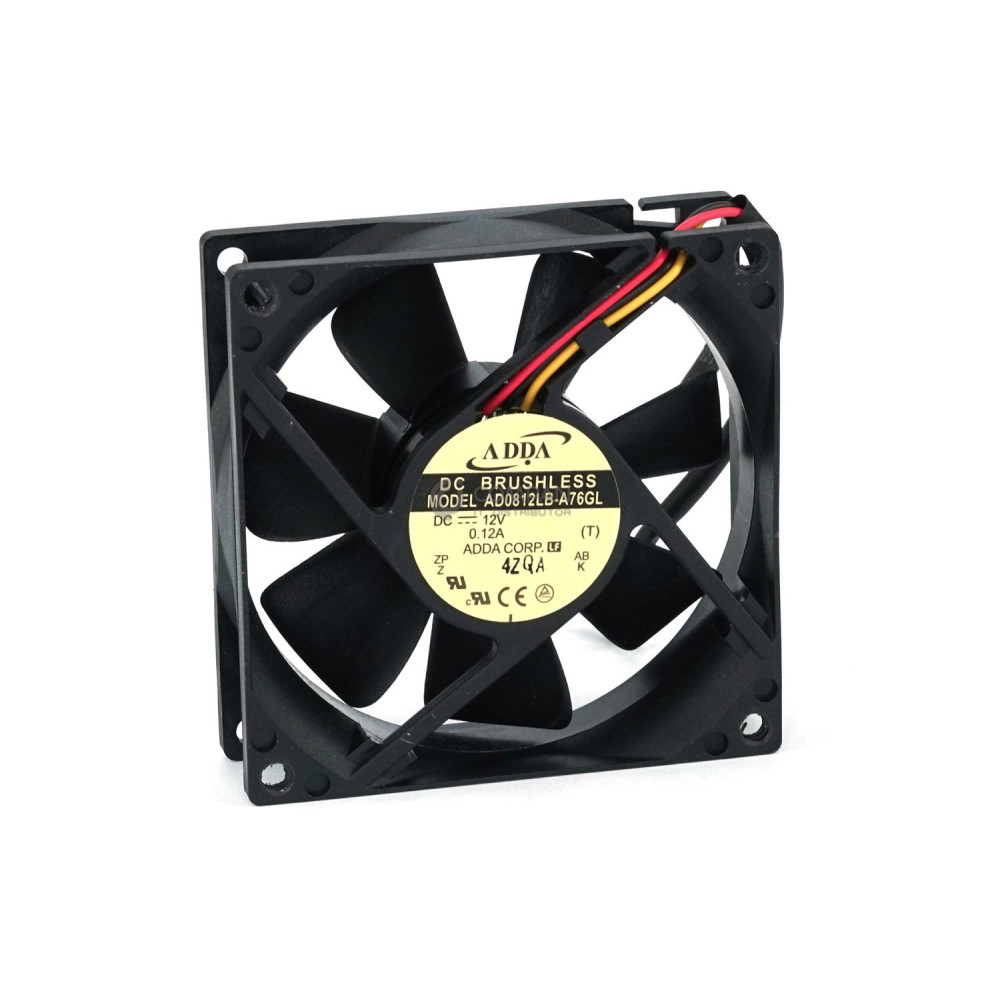 AD0812LB-A76GL ADDA FAN  DC12V 0.12A 80X80X25 MM