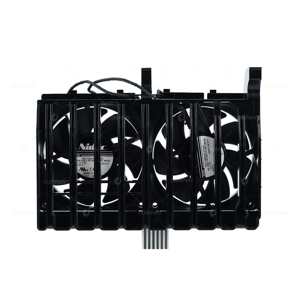 530551-002 HP FRONT DUAL FAN AND BRACKET ASSEMBLY FOR WORKSTATION Z800 Z820 Z840