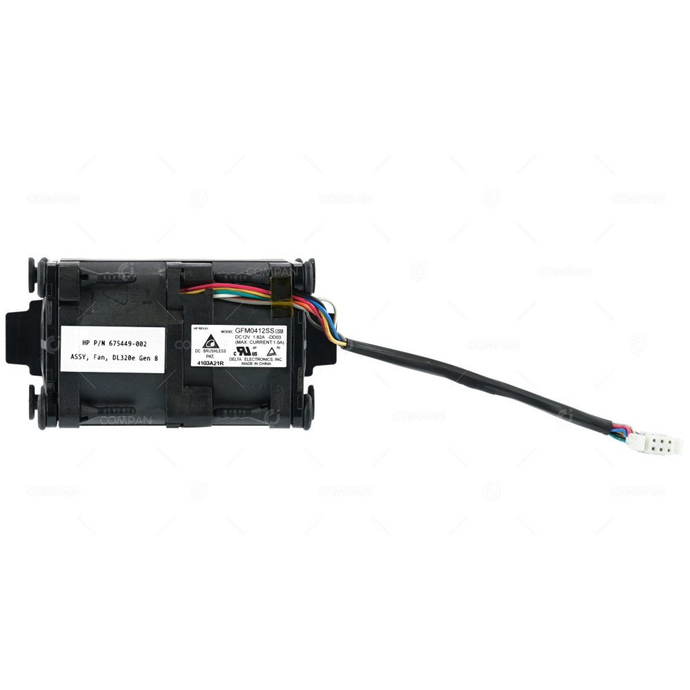 675449-002 HP FAN DC12V 1.82A FOR DL320E G8 GFM0412SS