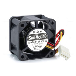 1090412P3B053 SANYO DENKI FAN DC 12V 0.20A 40MM X 28MM 121310P