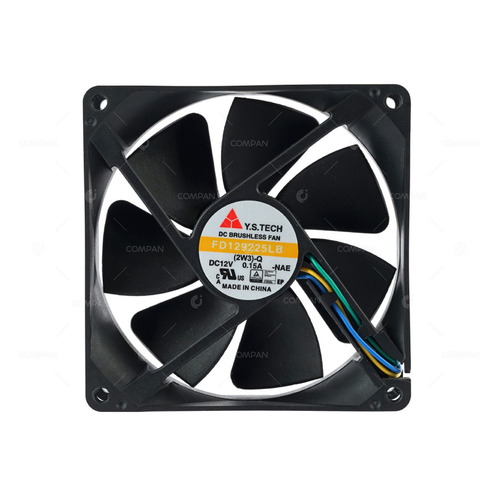 FD129225LB Y.S TECH FAN 92MM DC12V 0.15A FOR CELVIN NAS Q905 BRUSHLESS, DC12V