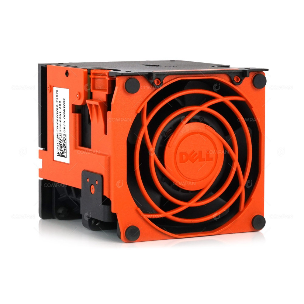 6WW82 DELL 12V 100MM HOT SWAP DUAL COOLING FAN MODULE FOR DELL POWEREDGE FX2S