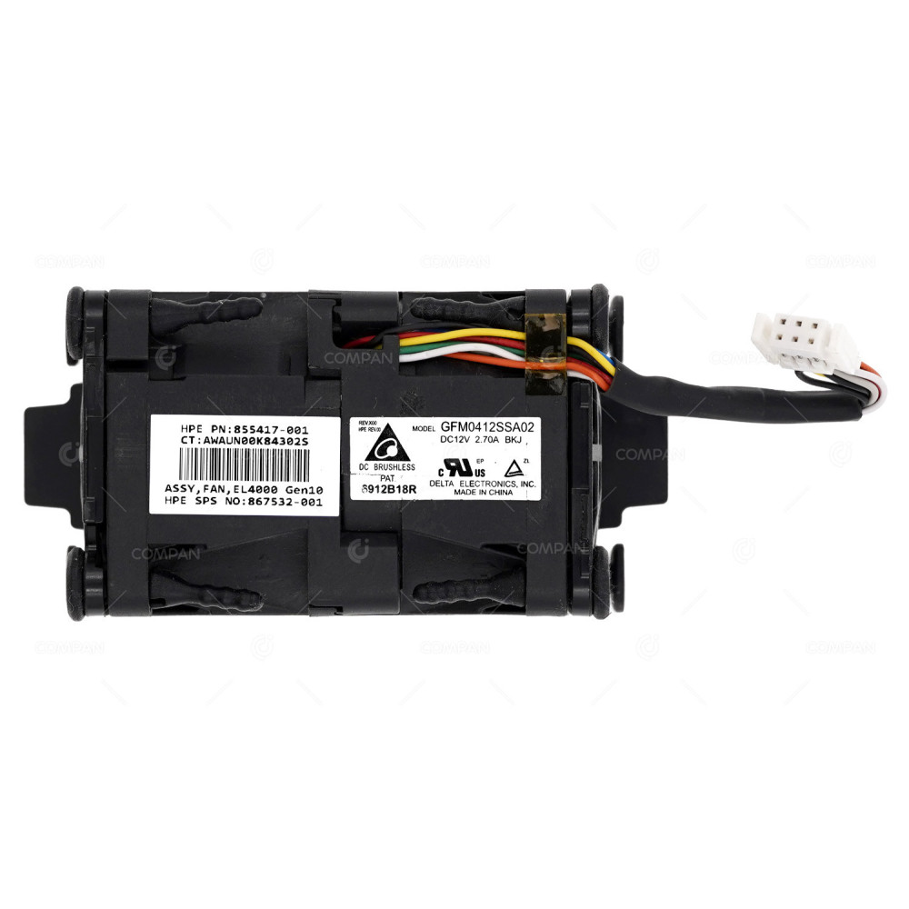 867532-001 COOLING FAN FOR HPE EDGELINE EL4000 855417-001