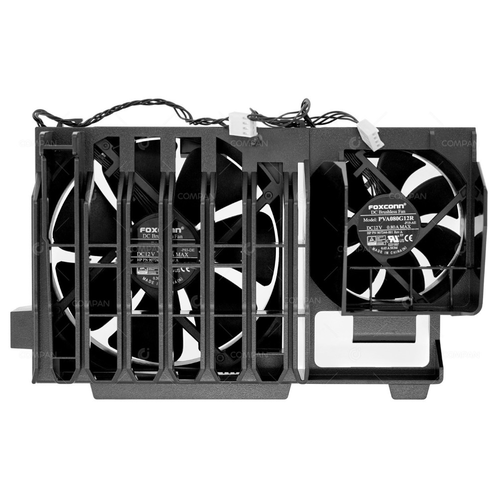 907244-001 HP DUAL FAN 12V 80MM 120MM FOR Z8 G4 907242-001, PVA080G12R