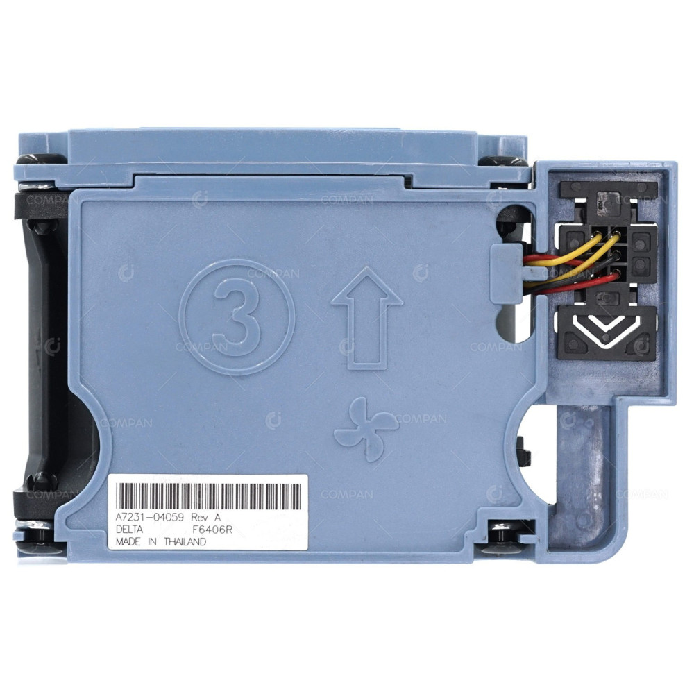 A7231-04059 HP 80MM DUAL FAN FOR RX2620 RP3440 GFB0812HHG, F6X19R