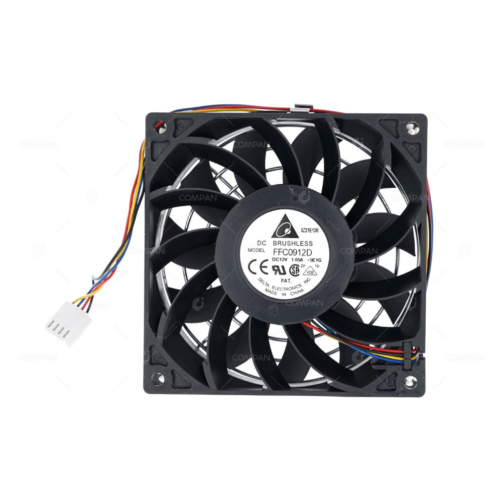 FFC0912D DELTAN FAN DC12V 1.05A 90X90X25 CM12V