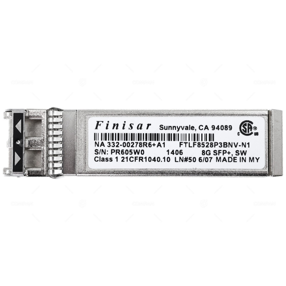 332-00278R6 / NETAPP 8GB FC SW SFP+ OPTICAL TRANSCEIVER