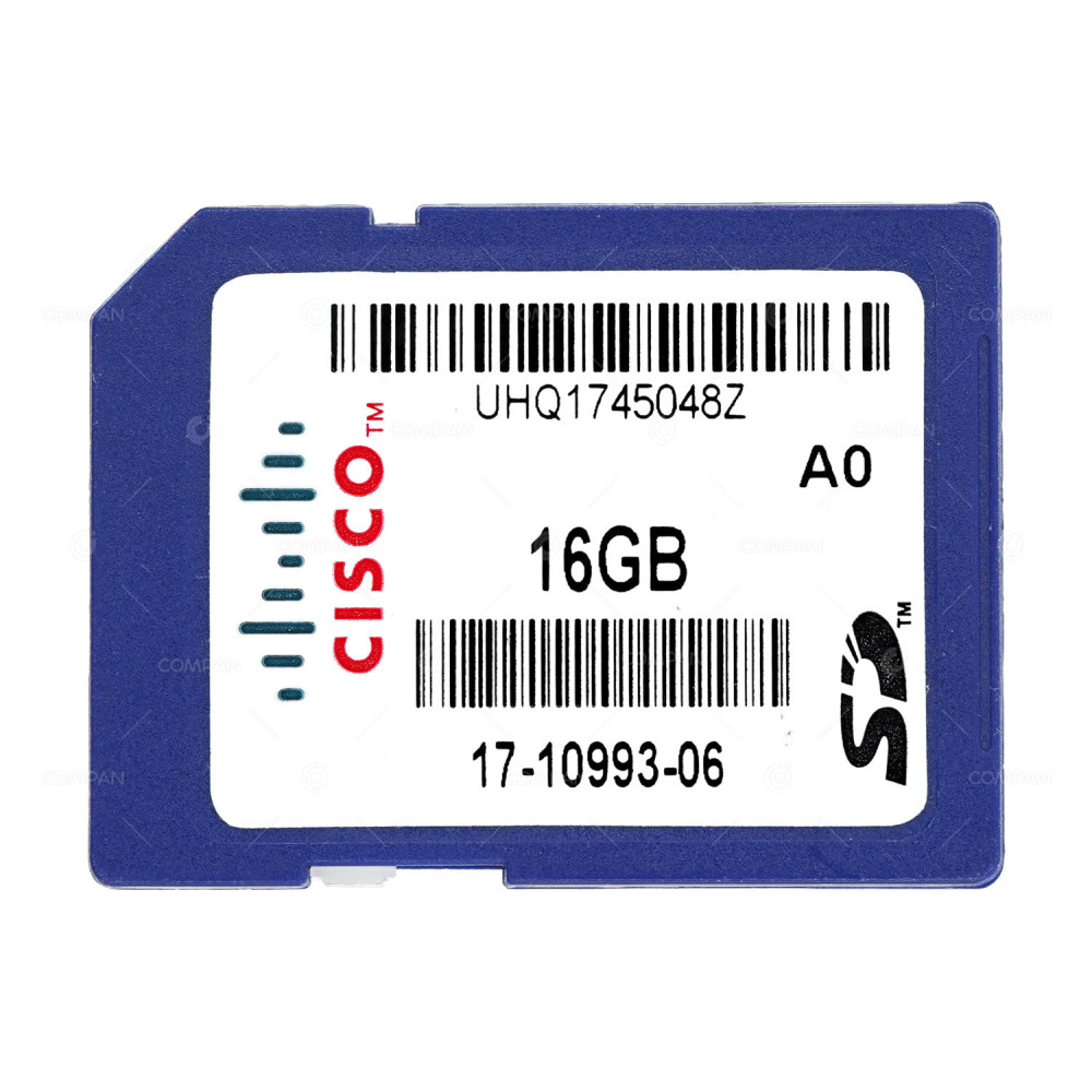 17-10993-06 CISCO 16GB SD FLASH MEMORY CARD -