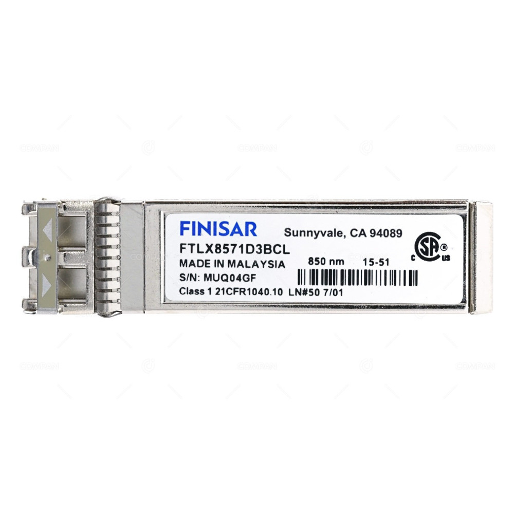 FTLX8571D3BCL FINISAR 10GB SFP+ SR TRANSCEIVER