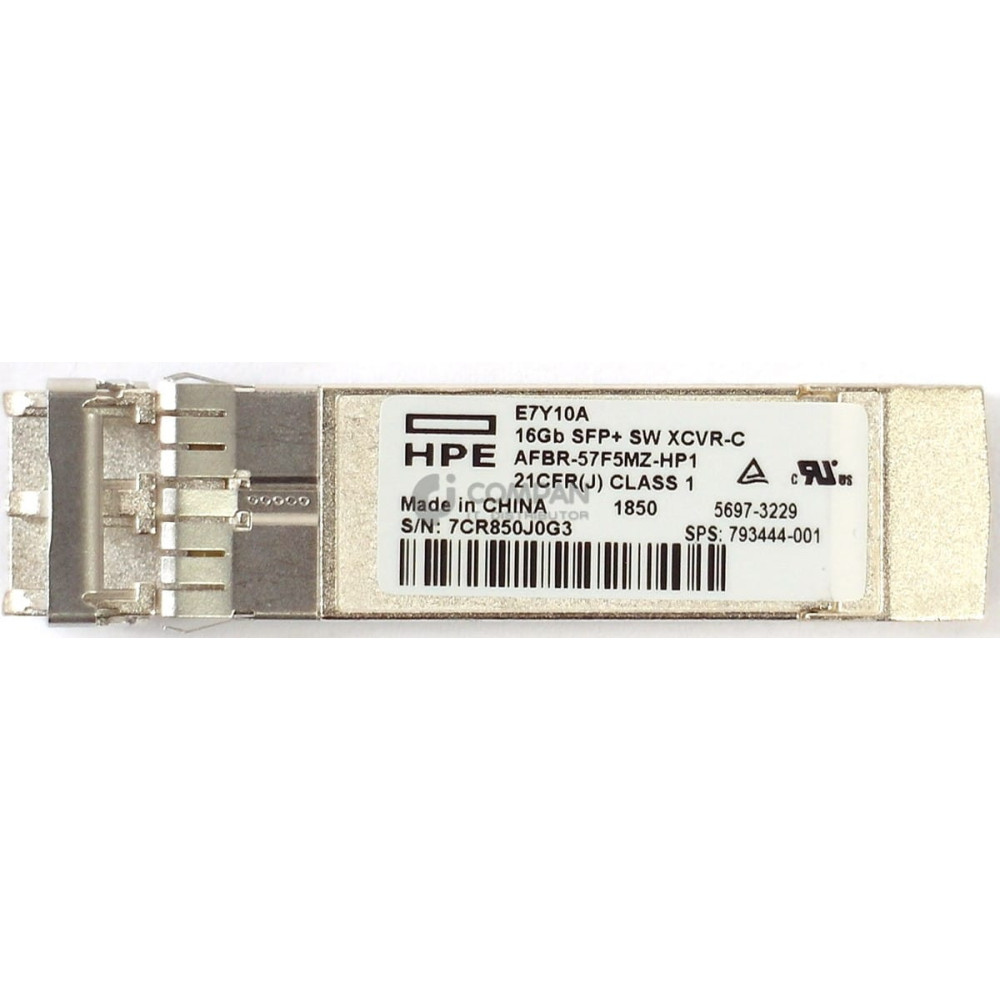 E7Y10A HPE 16GB SFP+ SW XCVR TRANSCEIVER FOR HPE 3PAR