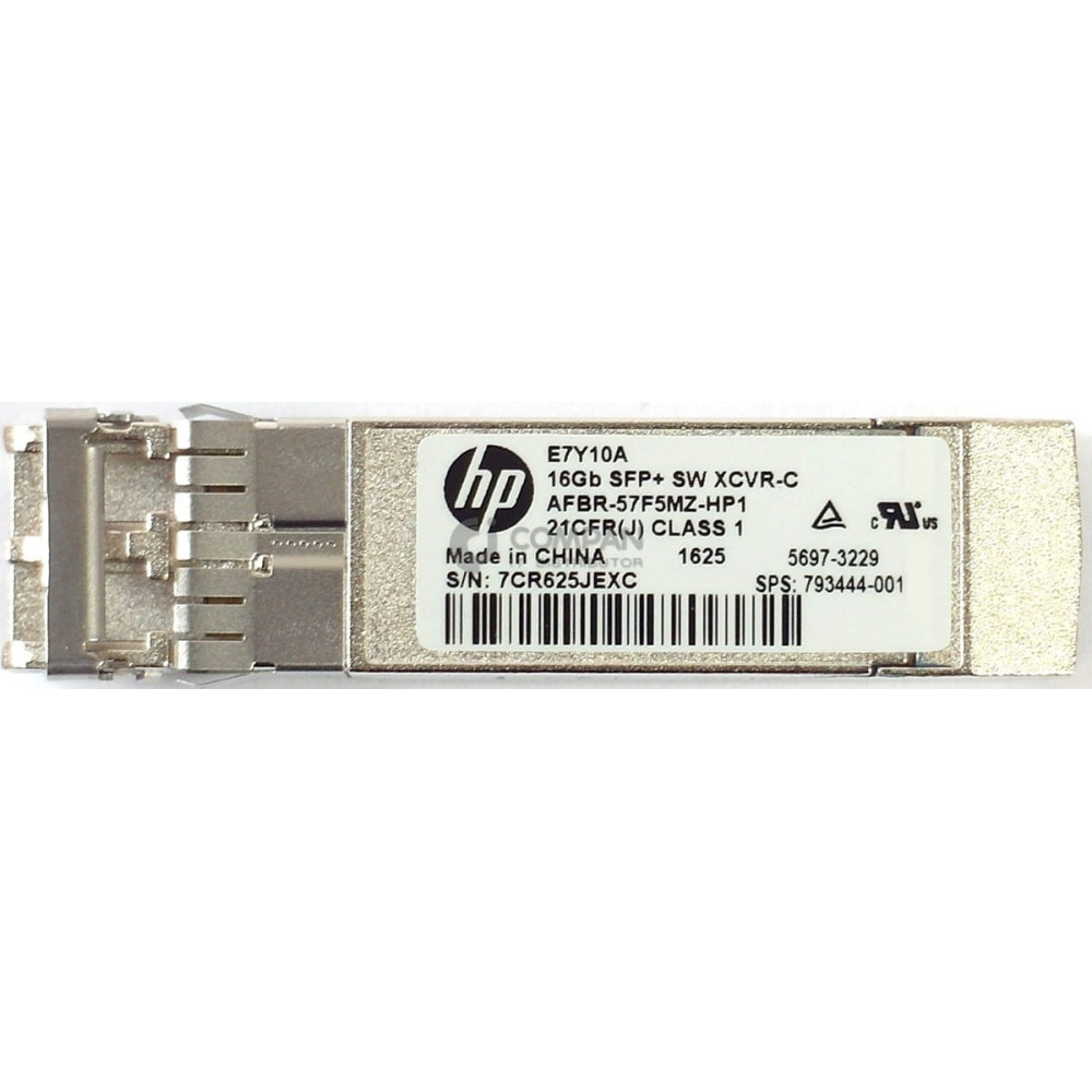 E7Y10A HPE 16GB SFP+ SW XCVR TRANSCEIVER FOR HPE 3PAR
