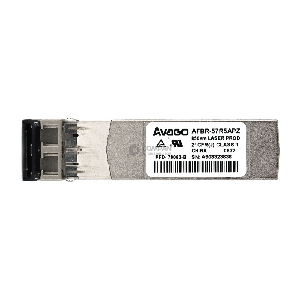 AFBR-57R5APZ AVAGO 4GB SFP FC 850NM OPTICAL TRANSCEIVER