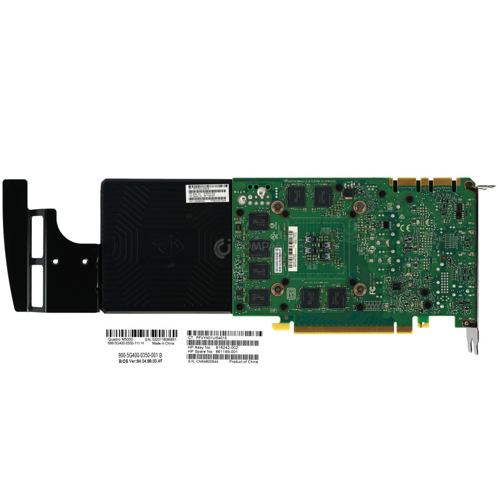 861189-001 HP NVIDIA QUADRO M5000 8GB GDDR5 PCIE 3.0 X16 FOR Z800 Z820 Z840