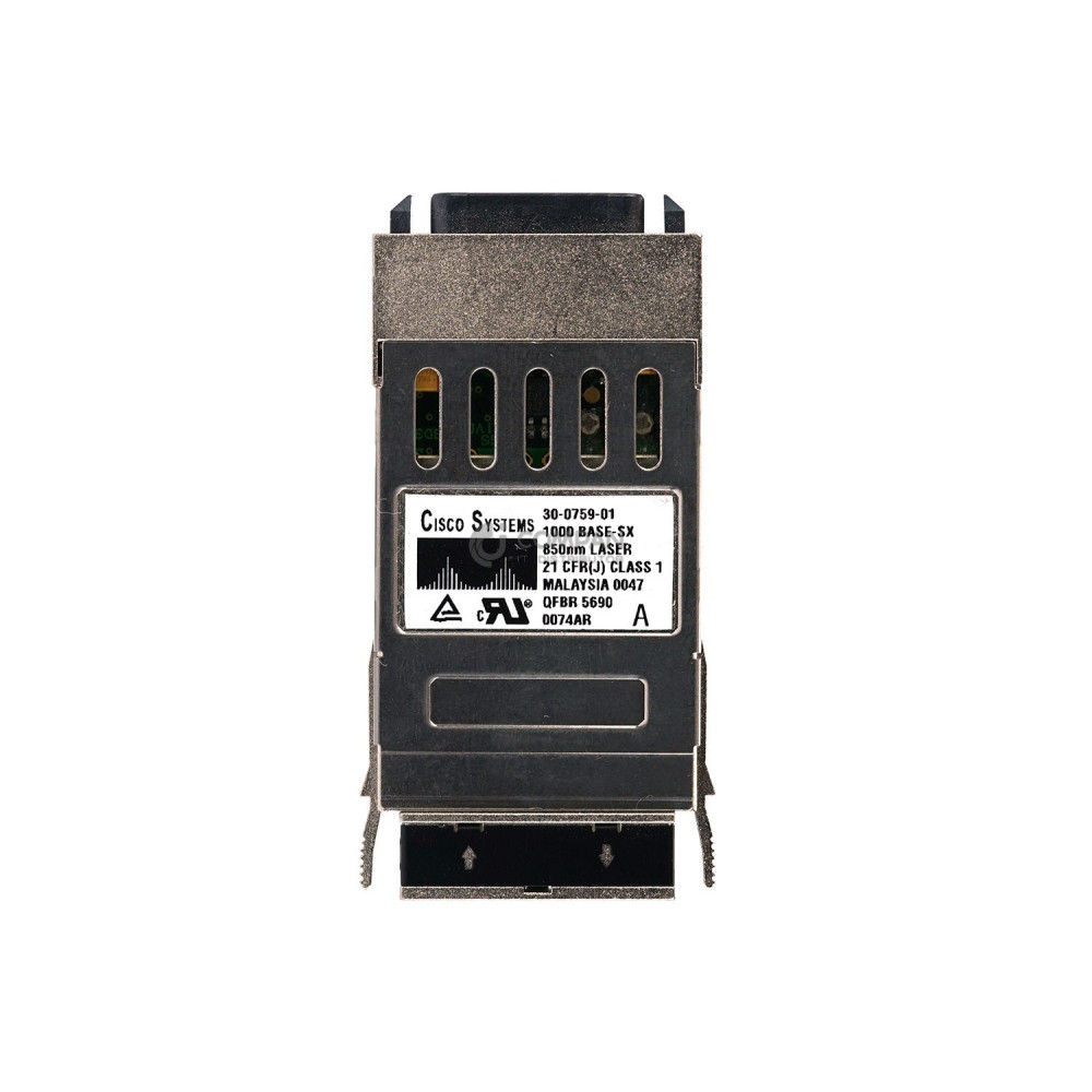 30-0759-01 / CISCO 1000 BASE-SX 850NM SHORT WAVE OPTICAL TRANSCEIVER
