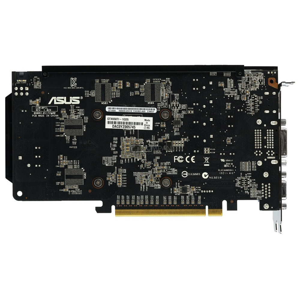 GTX650TI-1GD5 ASUS GEFORCE GTX650TI 1GB DDR5 128BIT PCI-E 3.0 X16 GPU