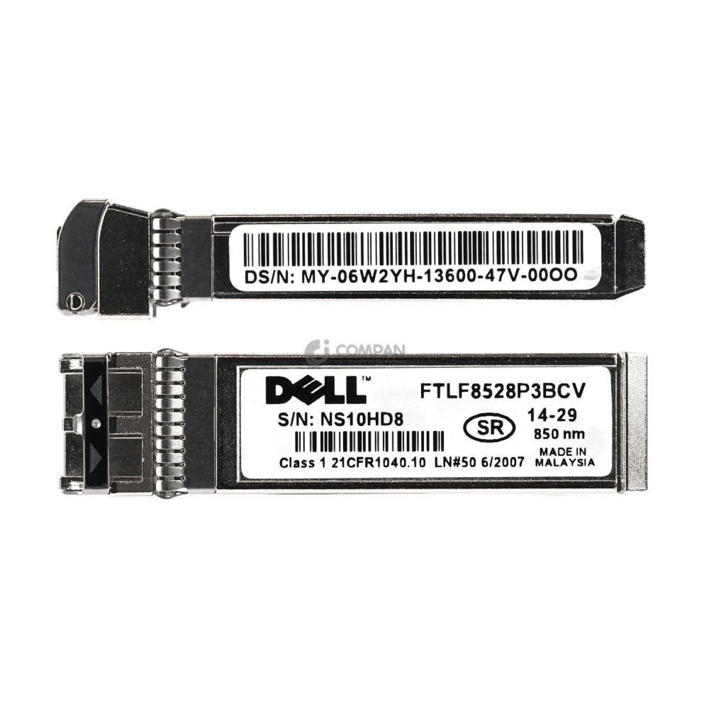 6W2YH DELL 8GB SFP+ 850NM OPTICAL TRANSCEIVER