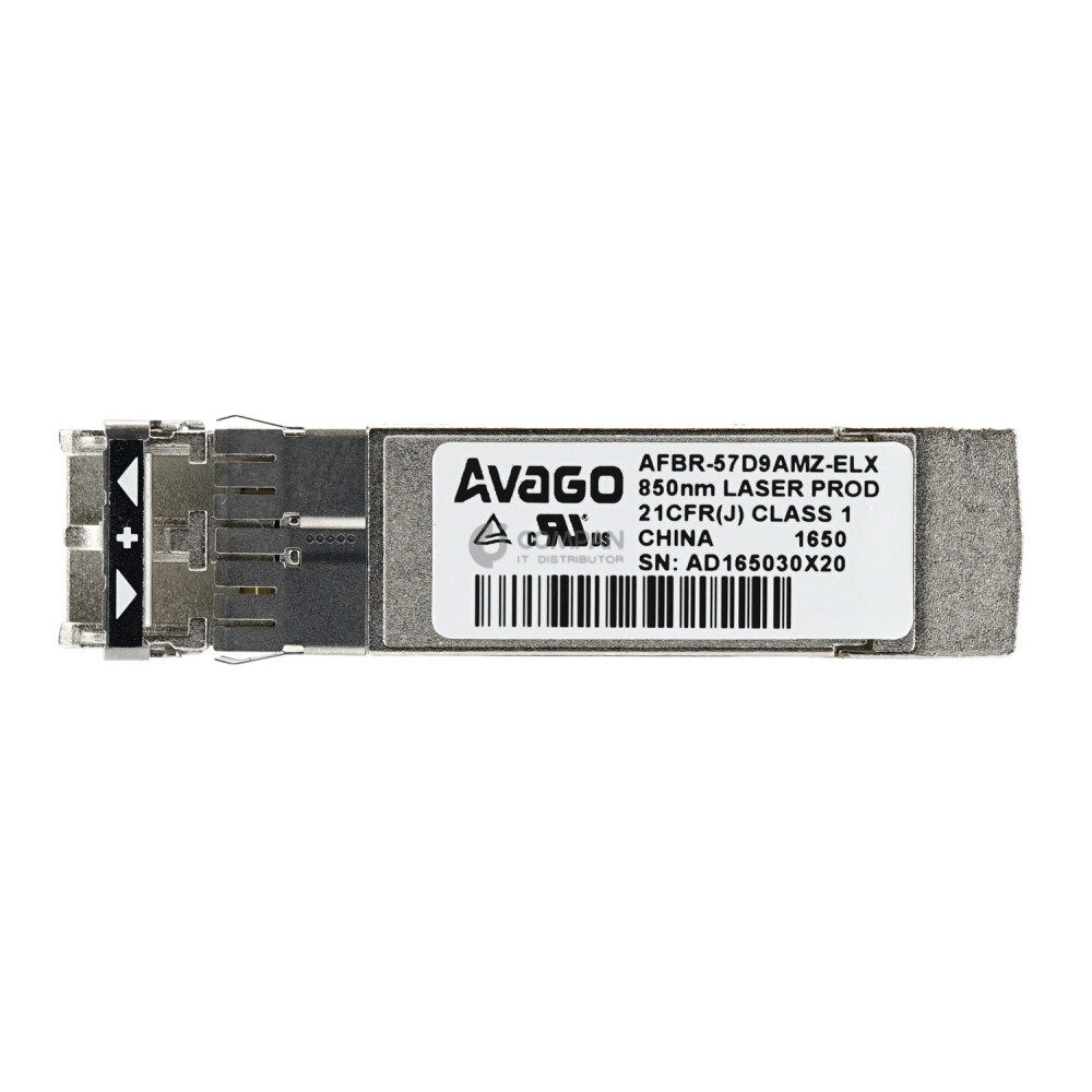 AFBR-57D9AMZ-ELX AVAGO 8GB FC SFP+ SW 850NM TRANSCEIVER MODULE