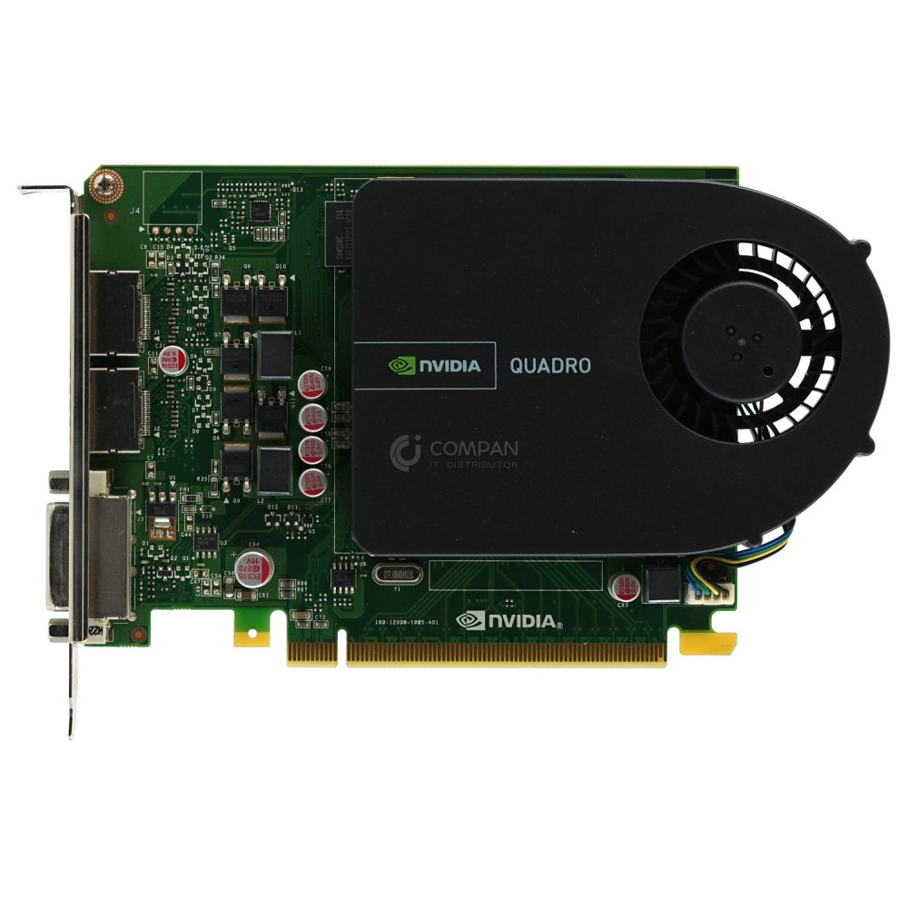 8MDMW DELL NVIDIA QUADRO 2000 1GB GDDR5 PCIE DVI DUAL DISPLAY GRAPHICS CARD FOR WORKSTATION