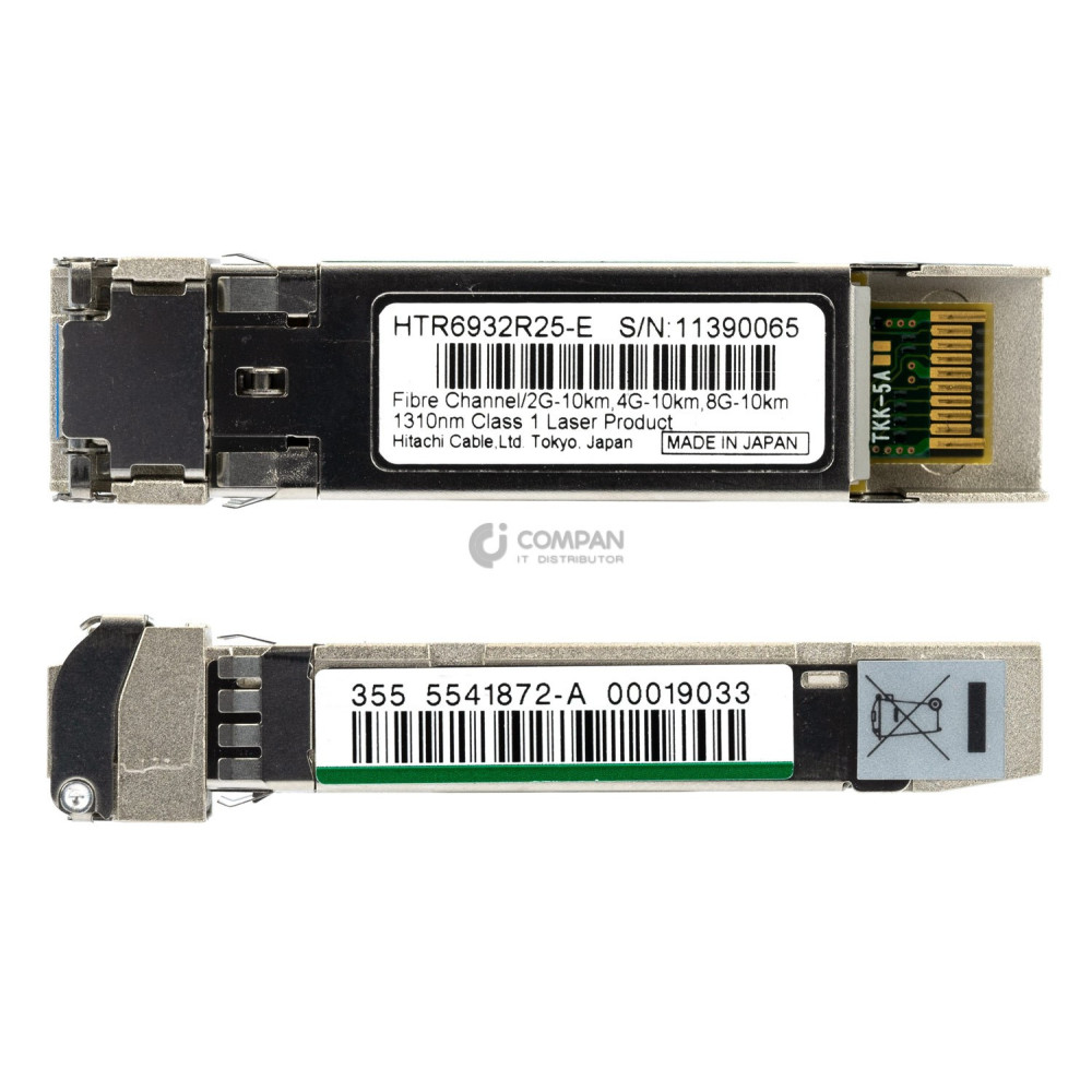 5541872-A HITACHI 8GB SFP+ FC 1310NM OPTICAL TRANSCEIVER