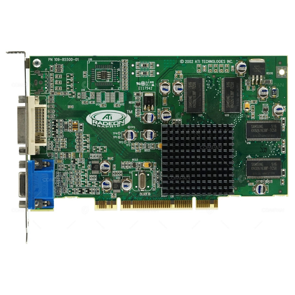 109-85500-01 ATI RADEON 7000 32MB VGA DVI-I PCI GRAPHICS CARD 1028552200