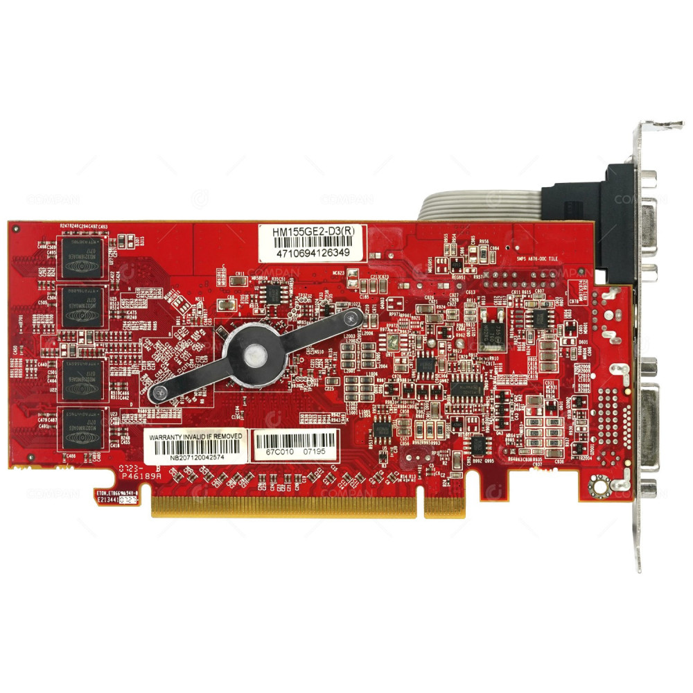 HM155GE2-D3 GECUBE RADEON X1550 GRAPHICS CARD GDDR2 128MB DDR2 PCI-EX16 64-BIT