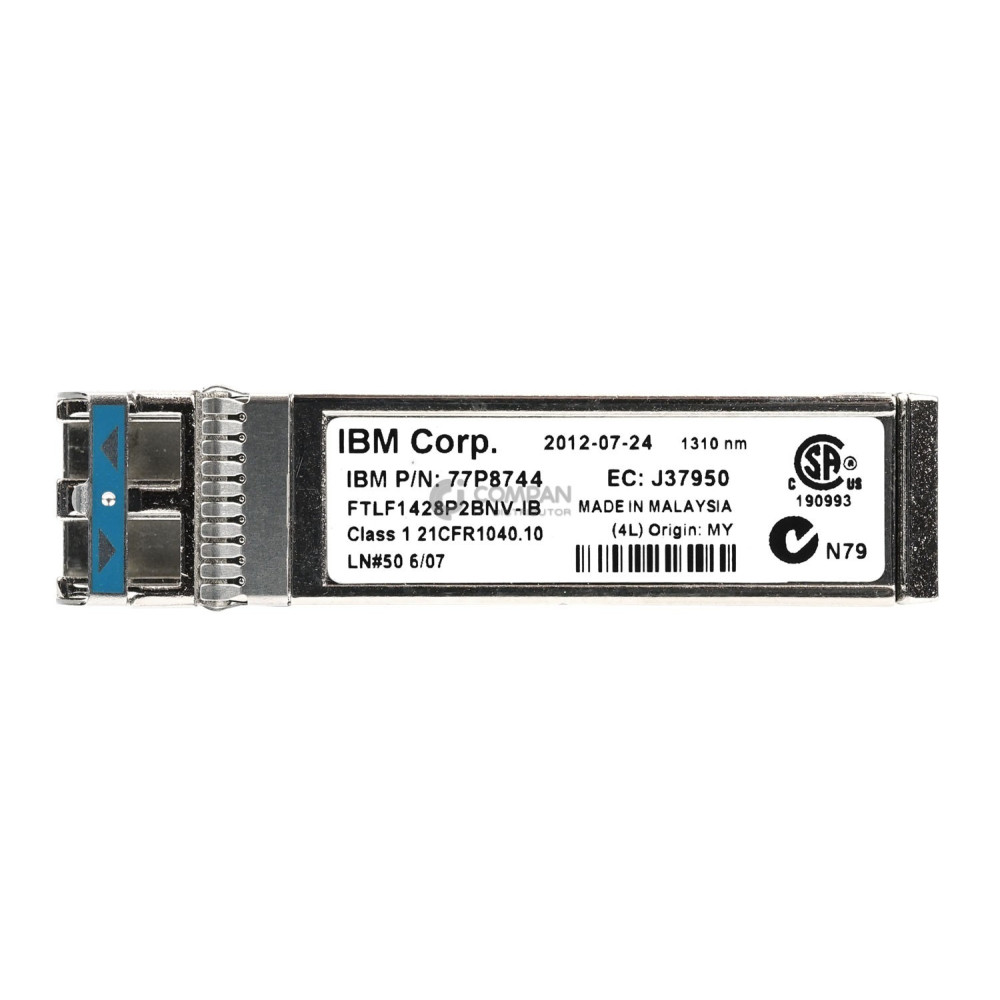 77P8744 IBM 8GB 10KM 1310NM SFP+ LW OPTICAL TRANSCEIVER