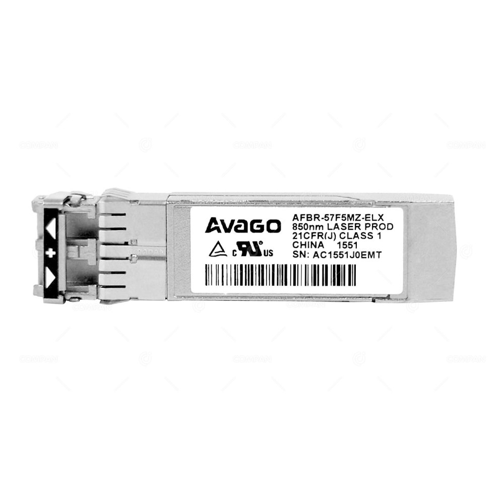 AFBR-57F5MZ-ELX AVAGO 16GB/S SFP+ FC 850NM FIBRE CHANNEL OPTICAL TRANSCEIVER