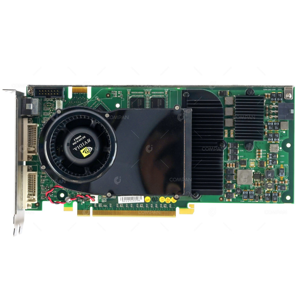 W5955 DELL NVIDIA QUADRO FX4400 512MB VRAM  DUAL DVI GRAPHICS CARD 0W5955, 600-50214-0000-400, 900-50214-D100-000