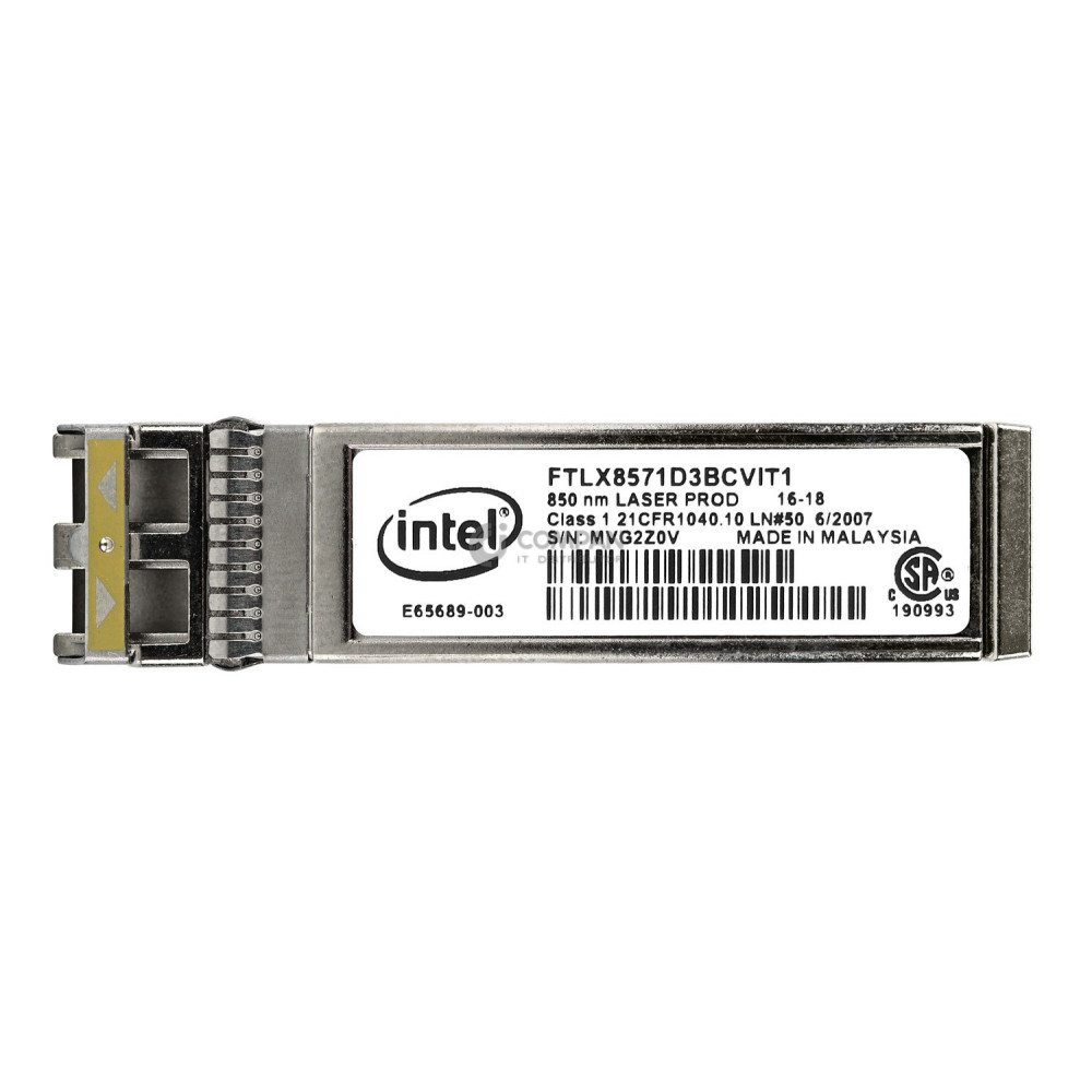 E65689-003 INTEL SFP+ 10GB 850NM OPTICAL TRANSCEIVER