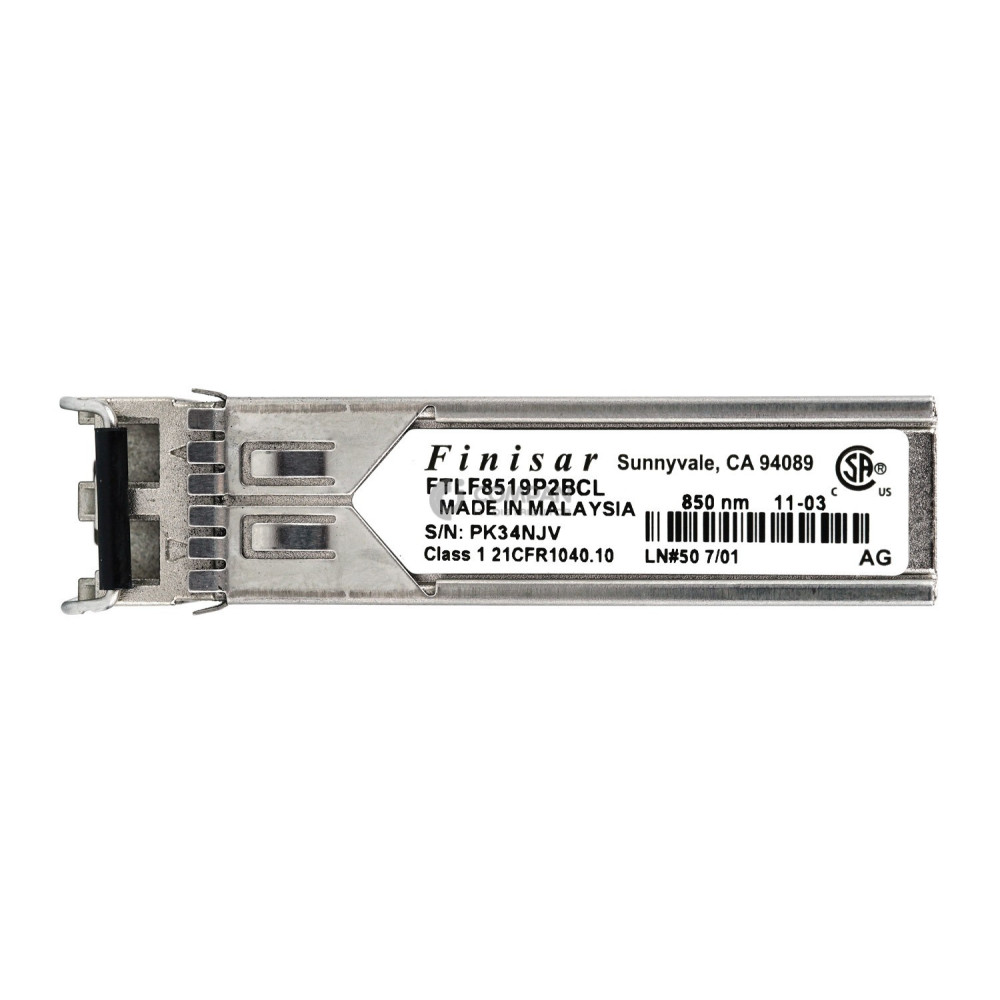 FTLF8519P2BCL FINISAR 1000BASE SFP SX 850NM OPTICAL TRANSCEIVER