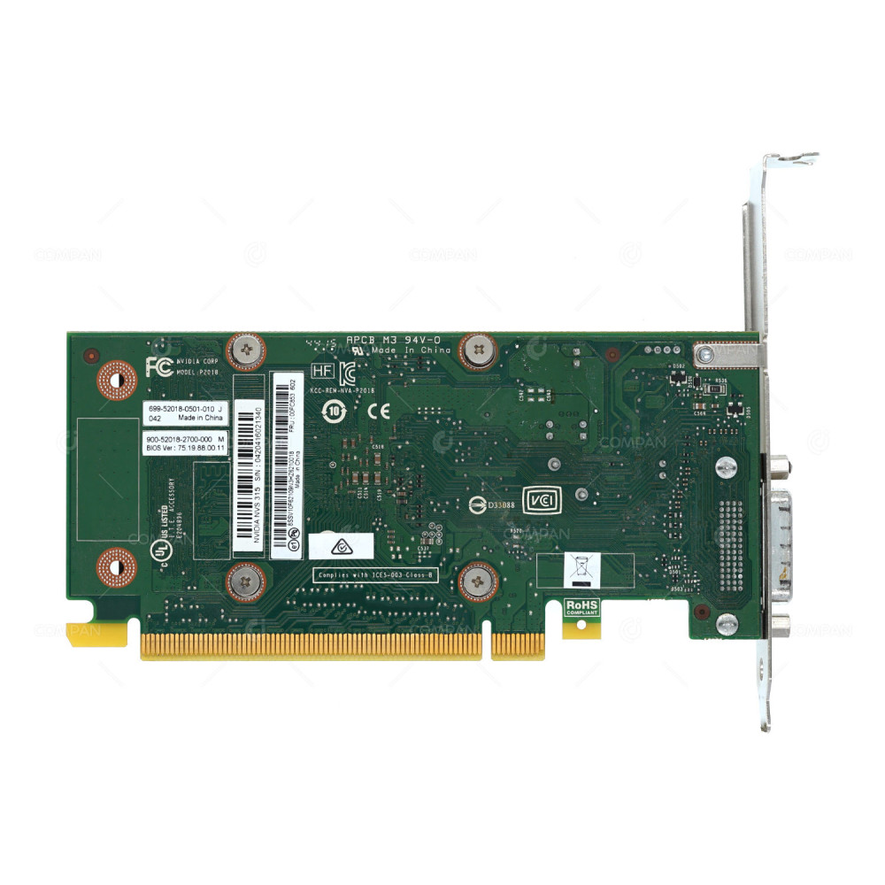 00FC853 IBM NVIDIA NVS 315 1GB DDR3 GRAPHICS CARD 699-52018-0501-010, 900-52018-2700-000, NVS315, 699-52018-0501-000