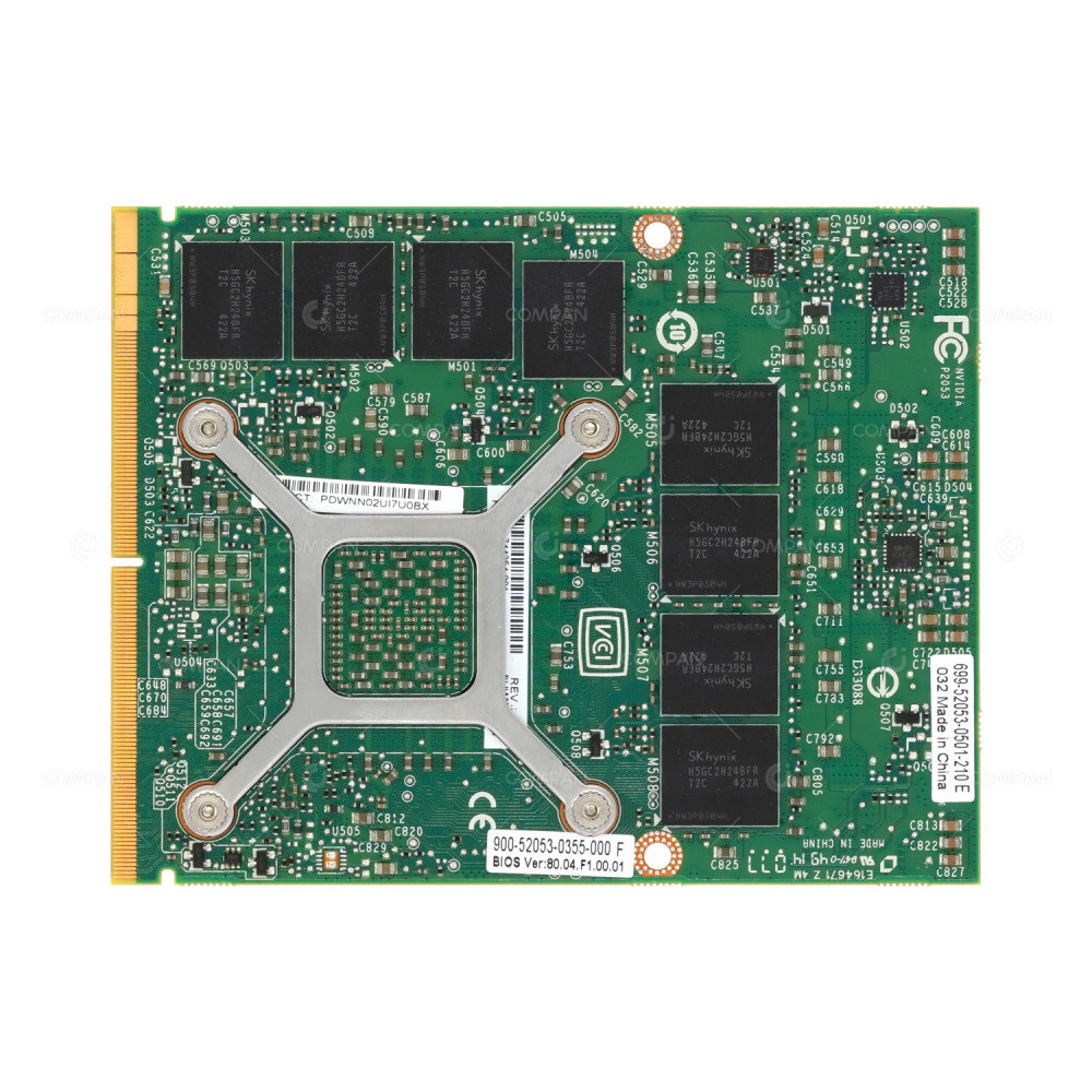 744354-001 HP NVIDIA MXM QUADRO K3100M 4GB GDDR5 GPU 699-52053-0501-210, 900-52053-0355-000, 699607-001