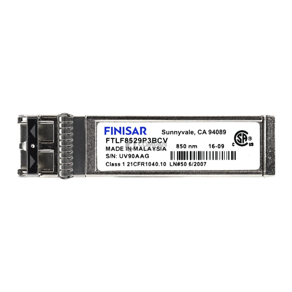 FTLF8529P3BCV FINISAR 16GB 850NM FC SFP+ TRANSCEIVER MODULE
