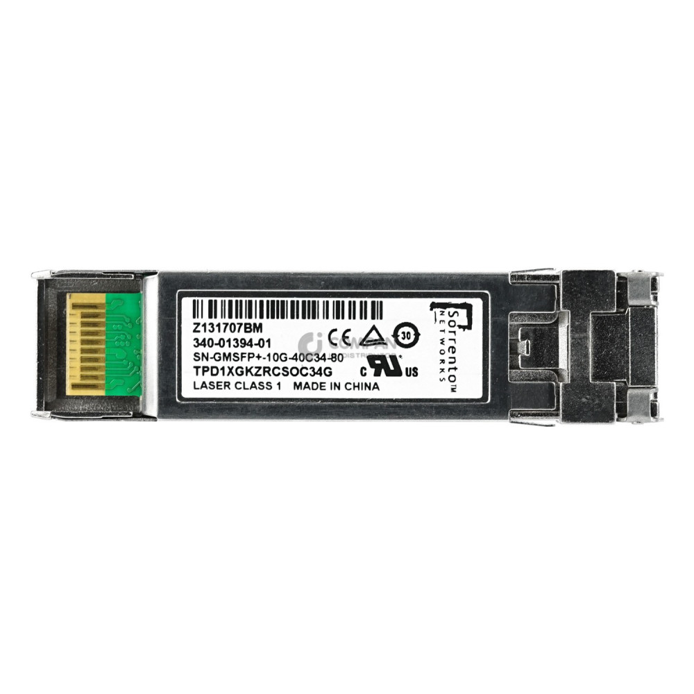 340-01394-01 SORRENTO 10GB SFP+ OPTICAL TRANSCEIVER SN-GMSFP+-10G-40C34-80