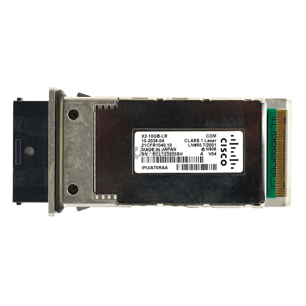 10-2036-04 CISCO X2-10GBASE-LR V04 1310NM TRANSCEIVER MODULE X2-10GB-LR