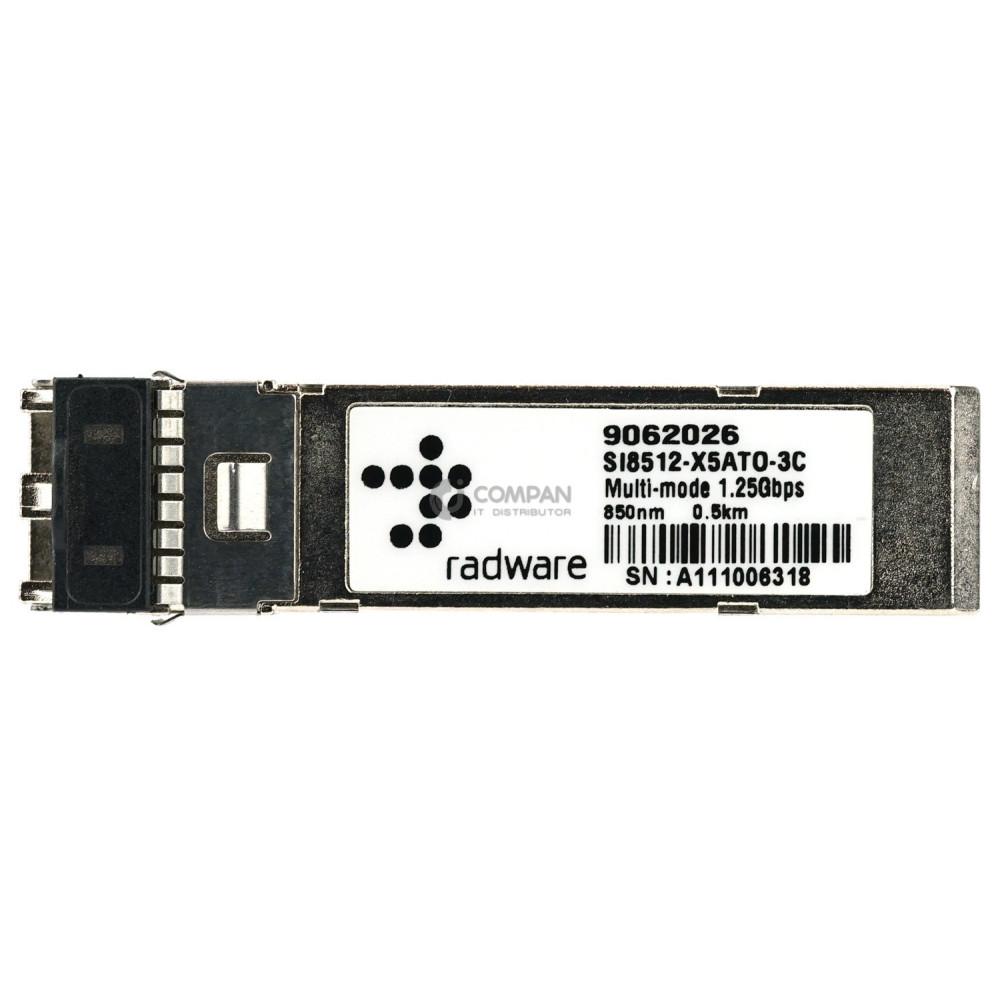 SI8512-X5AT0-3C RADWARE 1GB SFP SW 850NM OPTICAL TRANSCEIVER 9062026