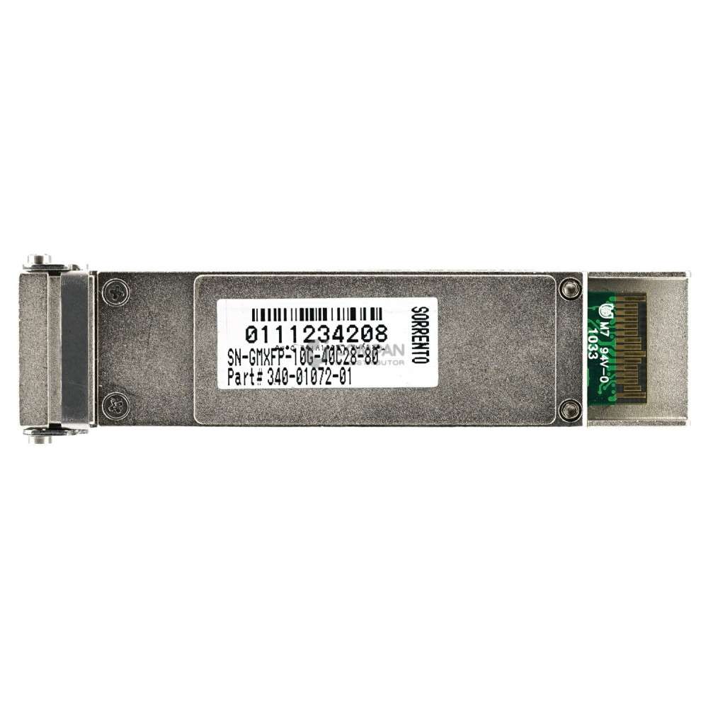 SN-GMXFP-10G-40C28-80 SORRENTO 10GB SFP+ LC 850NM OPTICAL TRANSCEIVER 340-01072-01