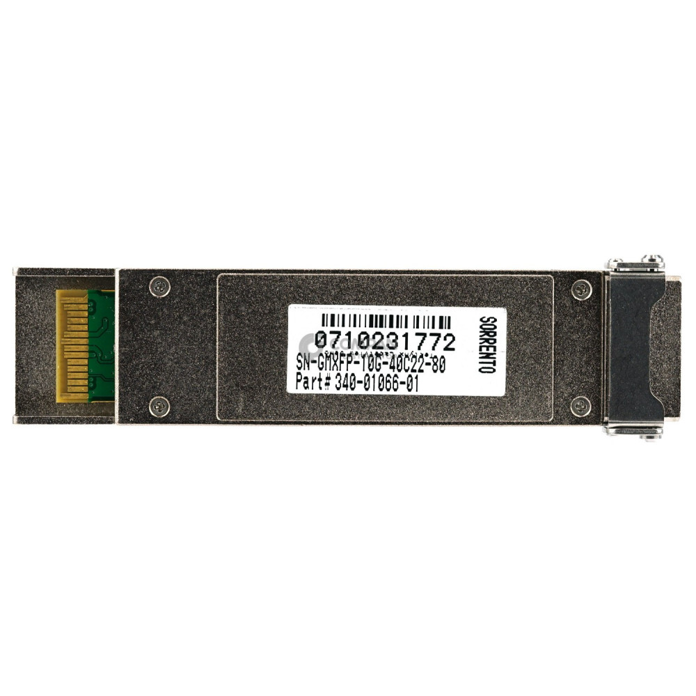 SN-GMXPF-10G-40C22-80 SORRENTO 10GB SFP+ LC 850NM OPTICAL TRANSCEIVER 340-01066-01