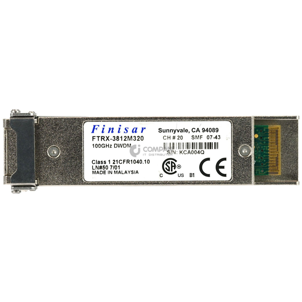 FTRX-3812M320 FINISAR 10GB DWDM 100GHZ XFP OPTICAL TRANSCEIVER -