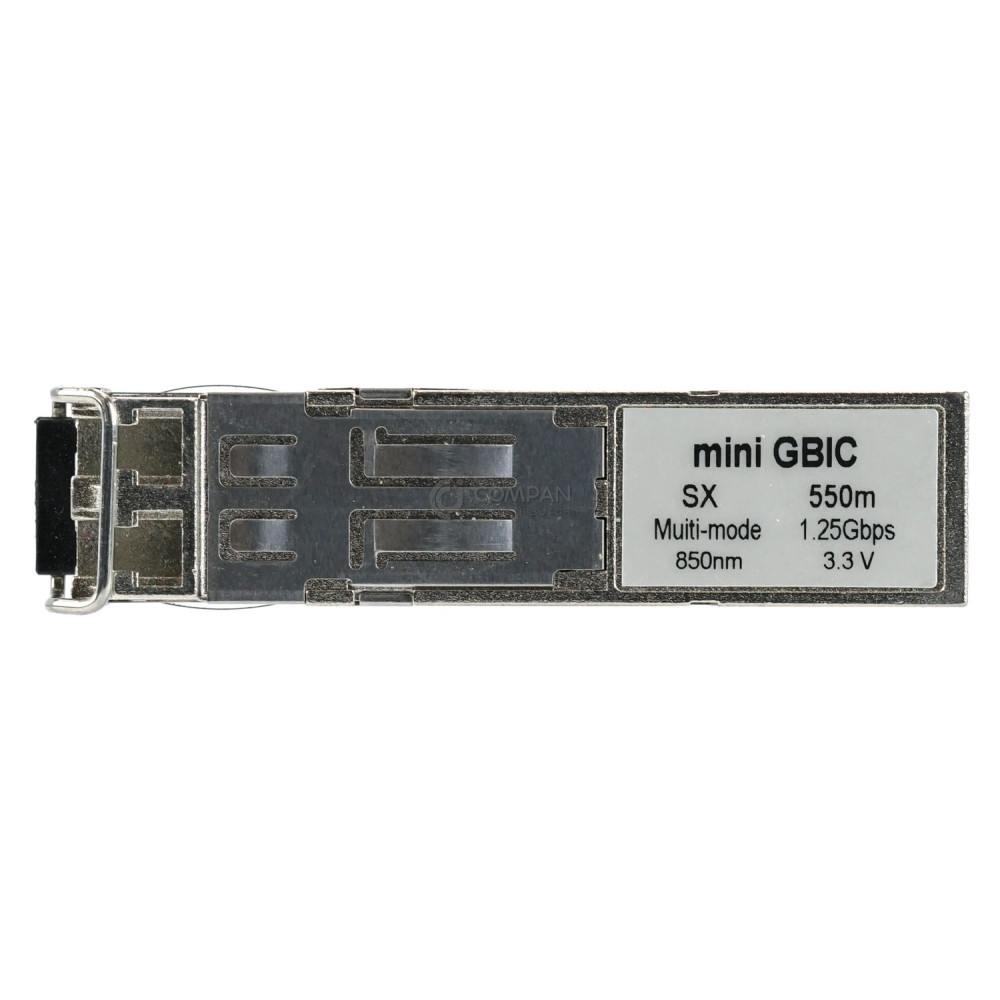 MINI-GBIC-SX MINI GBIC SX 550M MULTI-MODE 1.25GBPS 850NM  TRANSCEIVER MODULE -