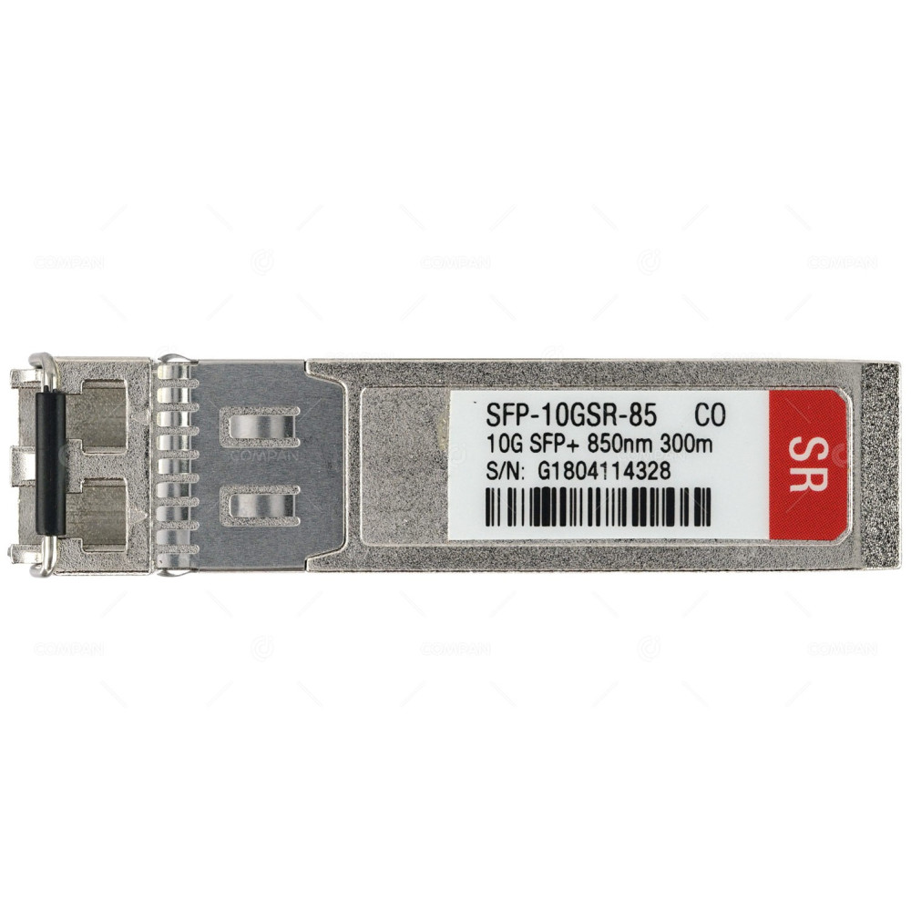SFP-10GSR CISCO 10GBASE-SR SFP+ FIBER TRANSCEIVER MODULE 850NM SFP-10GSR-85