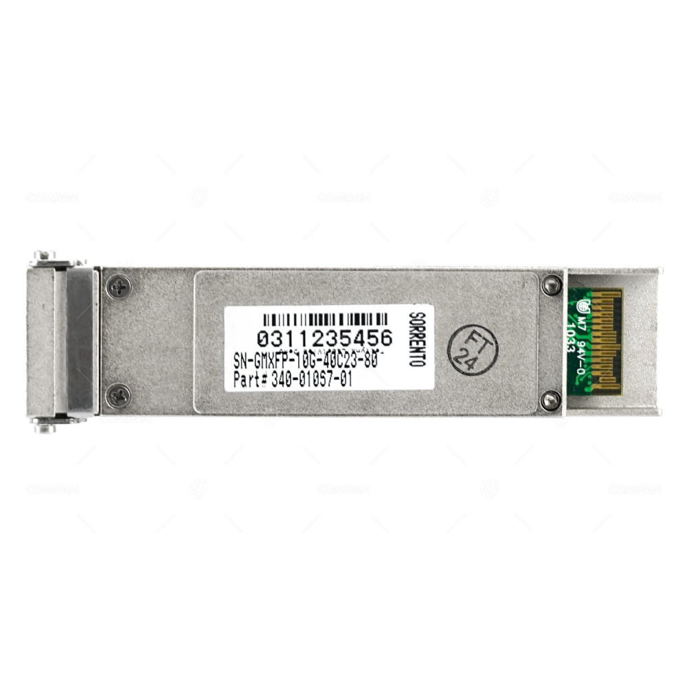 SN-GMXPF-10G-40C23-80 SORRENTO 10GB SFP+ LC 850NM OPTICAL TRANSCEIVER