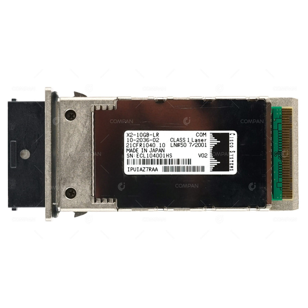 10-2036-02 CISCO X2-10GBASE-LR 10GB V02 1310NM TRANSCEIVER MODULE