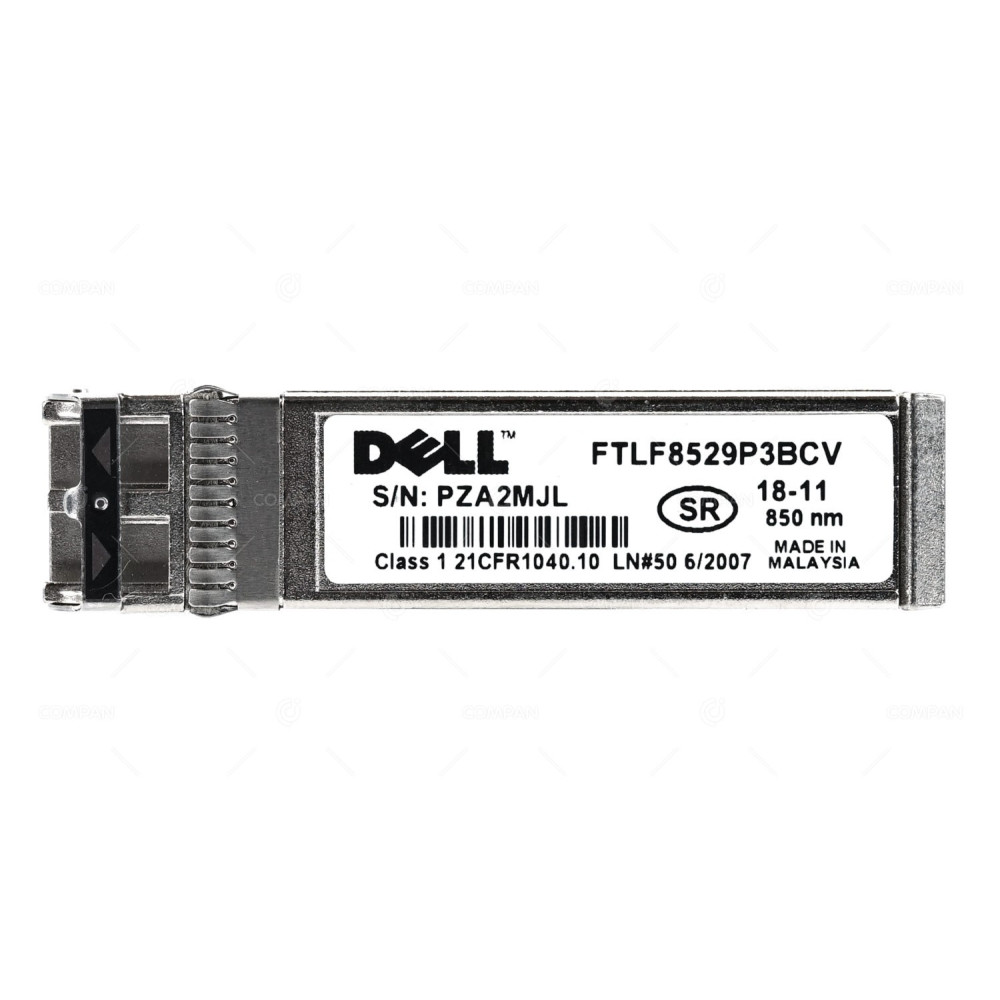TDTCP DELL 16GB FC SFP+ 850NM 100M SHORT WAVE SR OPTICAL TRANSCEIVER MODULE