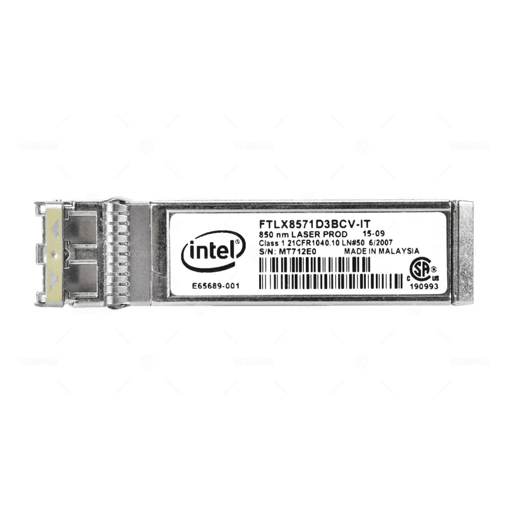 R8H2F DELL INTEL 10GBASE-SR 10GBE SFP+ 850NM TRANSCEIVER MODULE