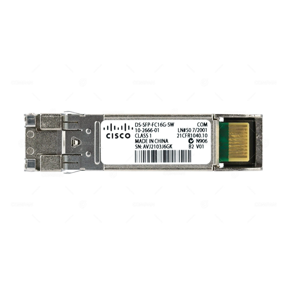 10-2666-01 CISCO OPTICAL TRANSCEIVER 16GBPS 850NM FC SHORT WAVE SW SFP+ LC