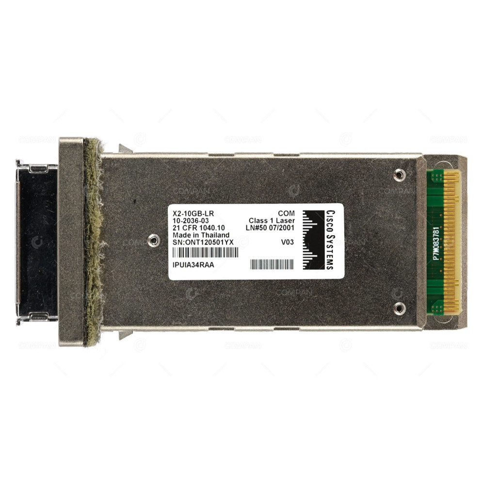 10-2036-03 CISCO X2-10GBASE-LR 10GB V03 1310NM TRANSCEIVER MODULE X2-10GB-LR